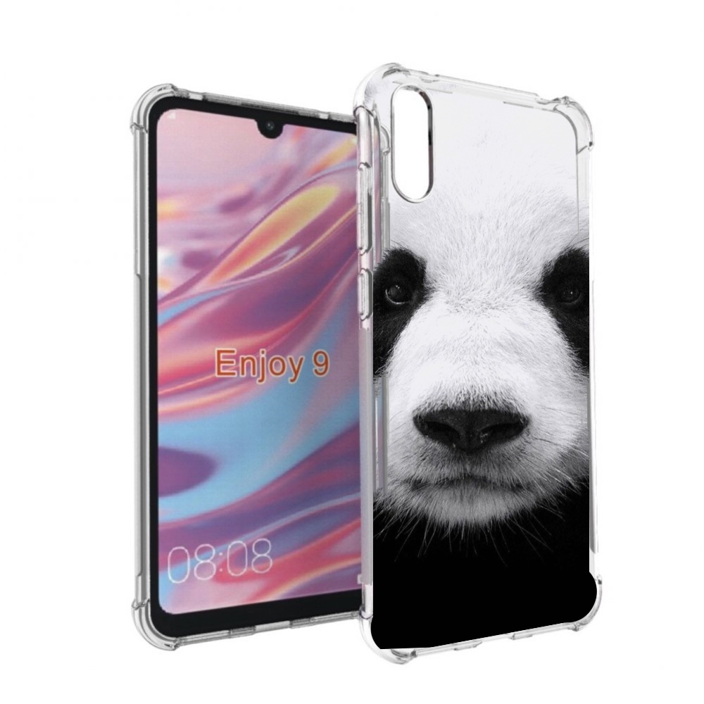 

Чехол бампер MyPads Панда-портрет для Huawei Enjoy 9, Прозрачный, Tocco