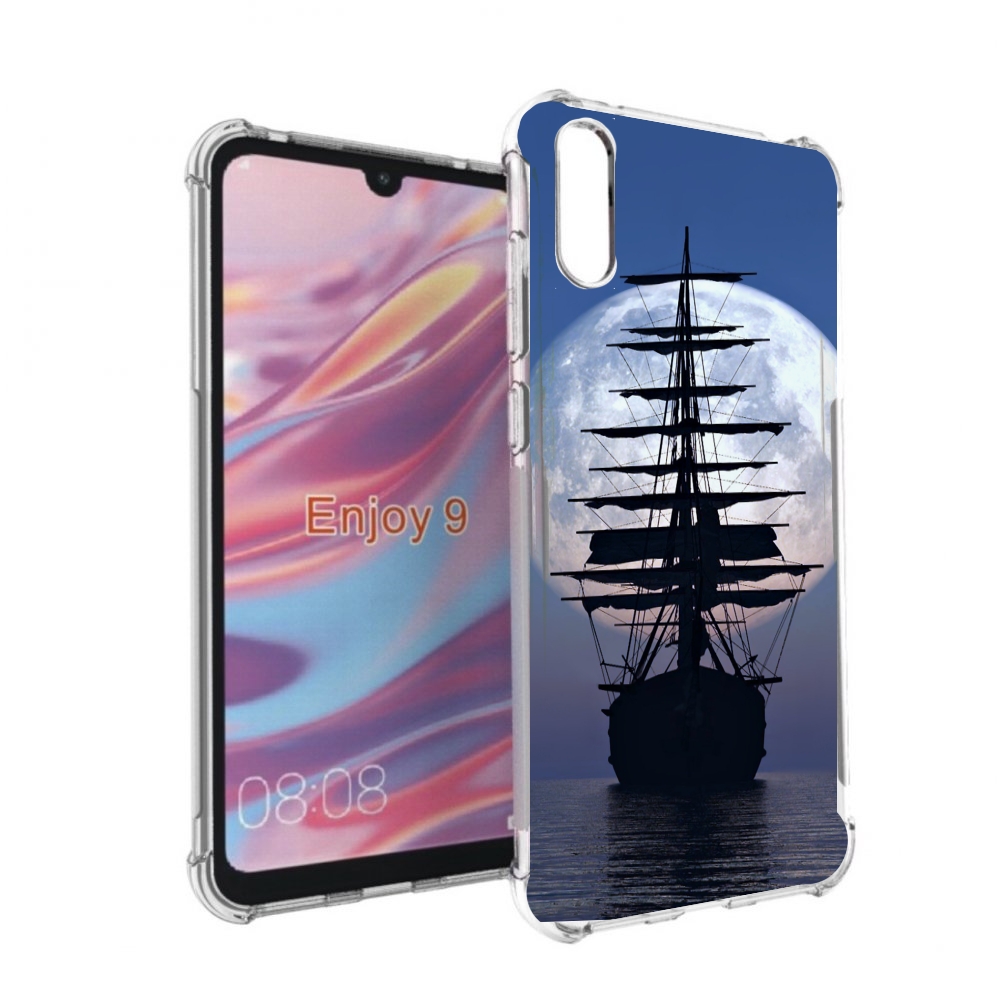 

Чехол бампер MyPads Парус-в-море для Huawei Enjoy 9, Прозрачный, Tocco