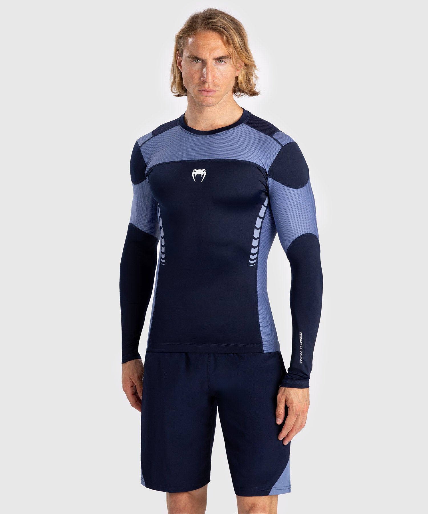 

Рашгард Venum Tempest Navy Blue L/S (XL), Синий, Tempest L/S
