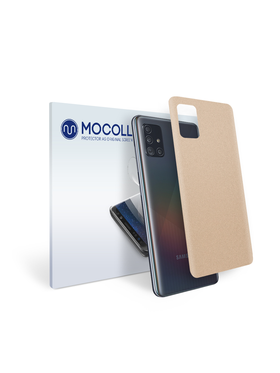 

Пленка защитная MOCOLL для задней панели Samsung GALAXY A7 (2018) Кожа белая