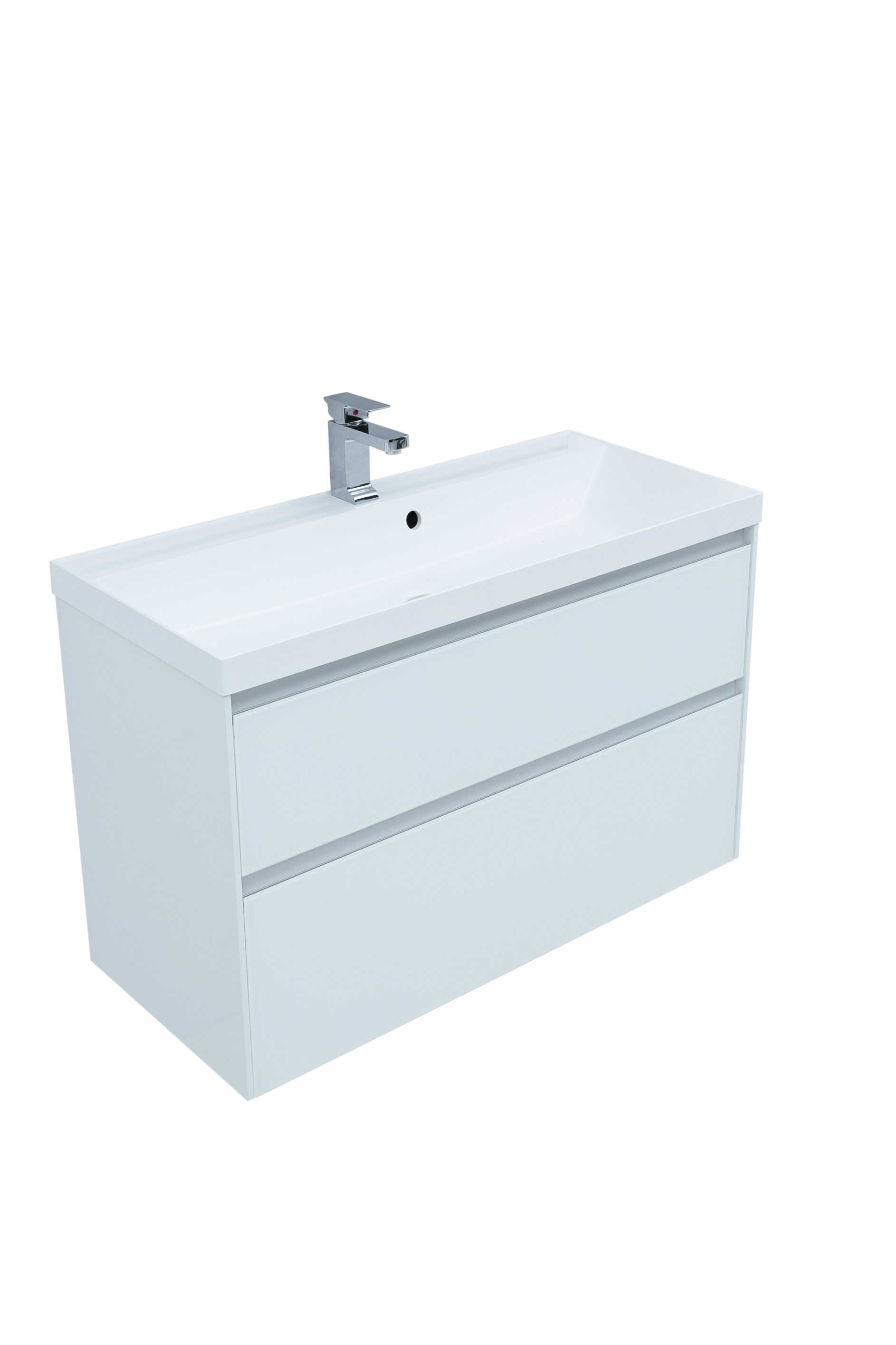 

Aquanet Тумба с раковиной Aquanet Гласс 100