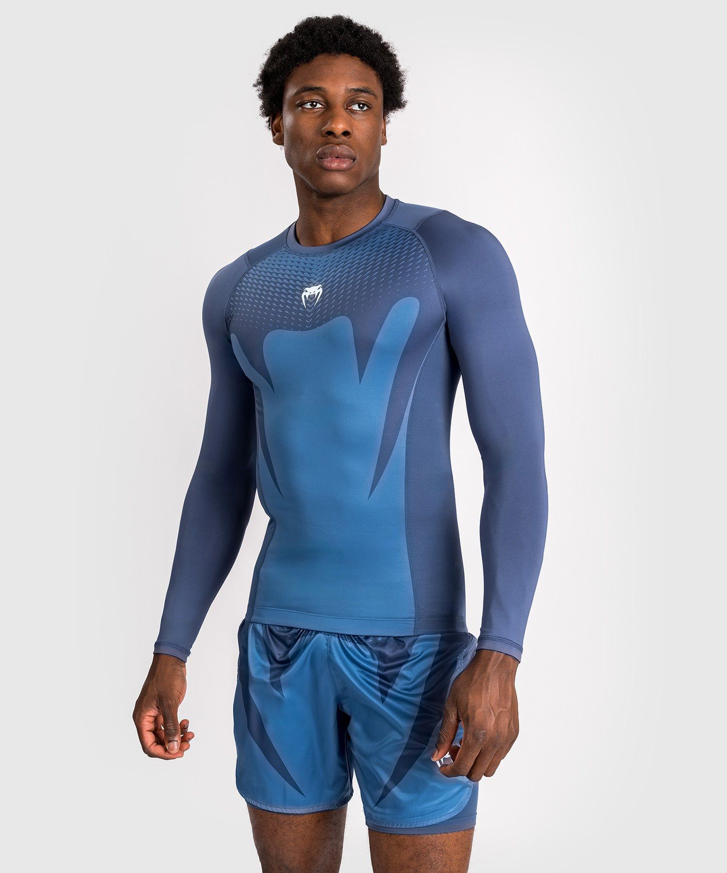 

Рашгард Venum Attack Navy Blue L/S (L), Синий, Attack L/S