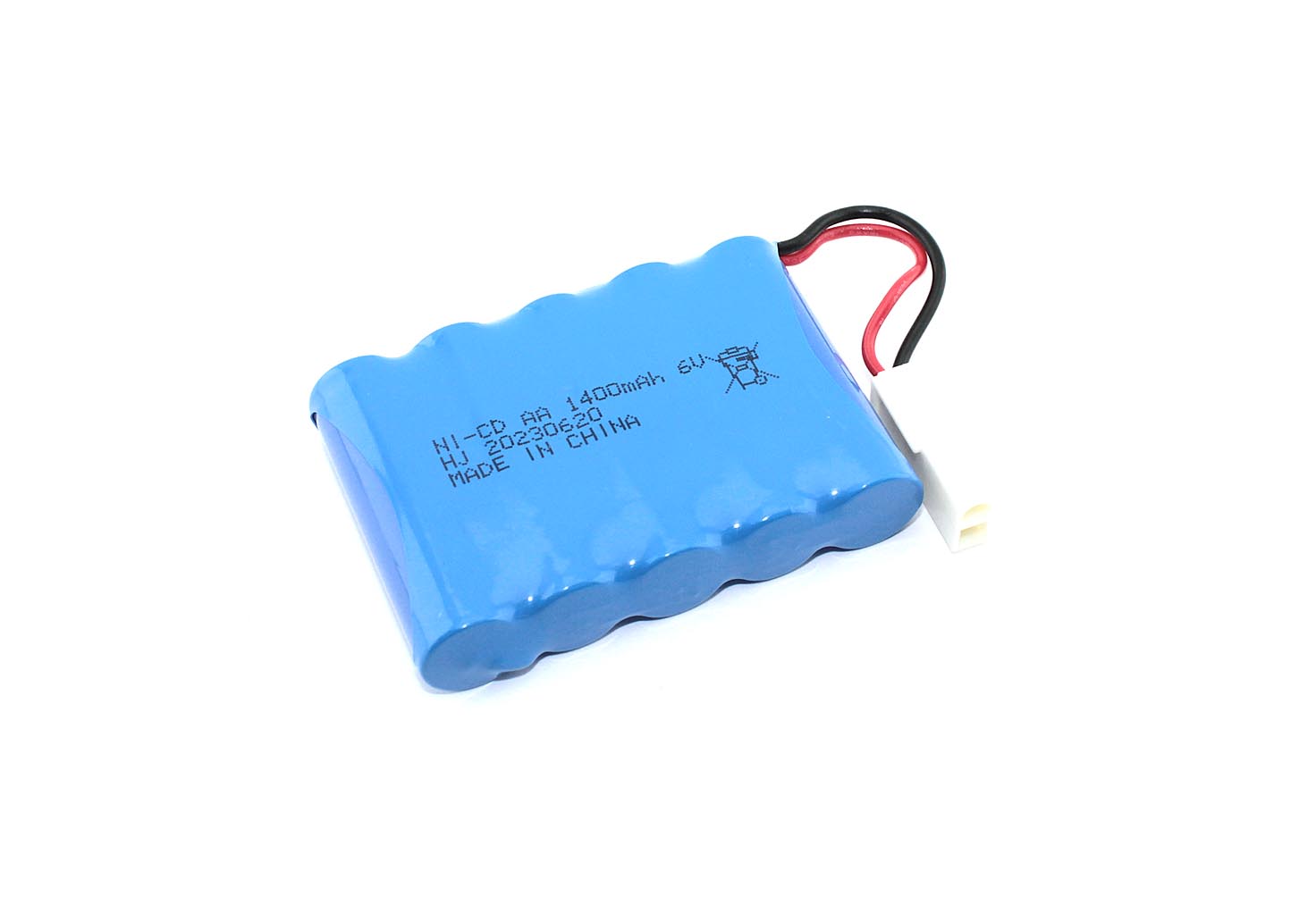 Аккумулятор Ni-Cd 6V 1400 mAh AA Flatpck разъем EL-2P