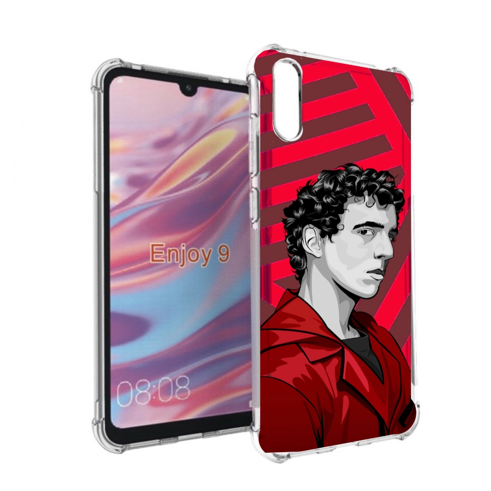 

Чехол бампер MyPads Рио-бумажный-дом для Huawei Enjoy 9, Прозрачный, Tocco