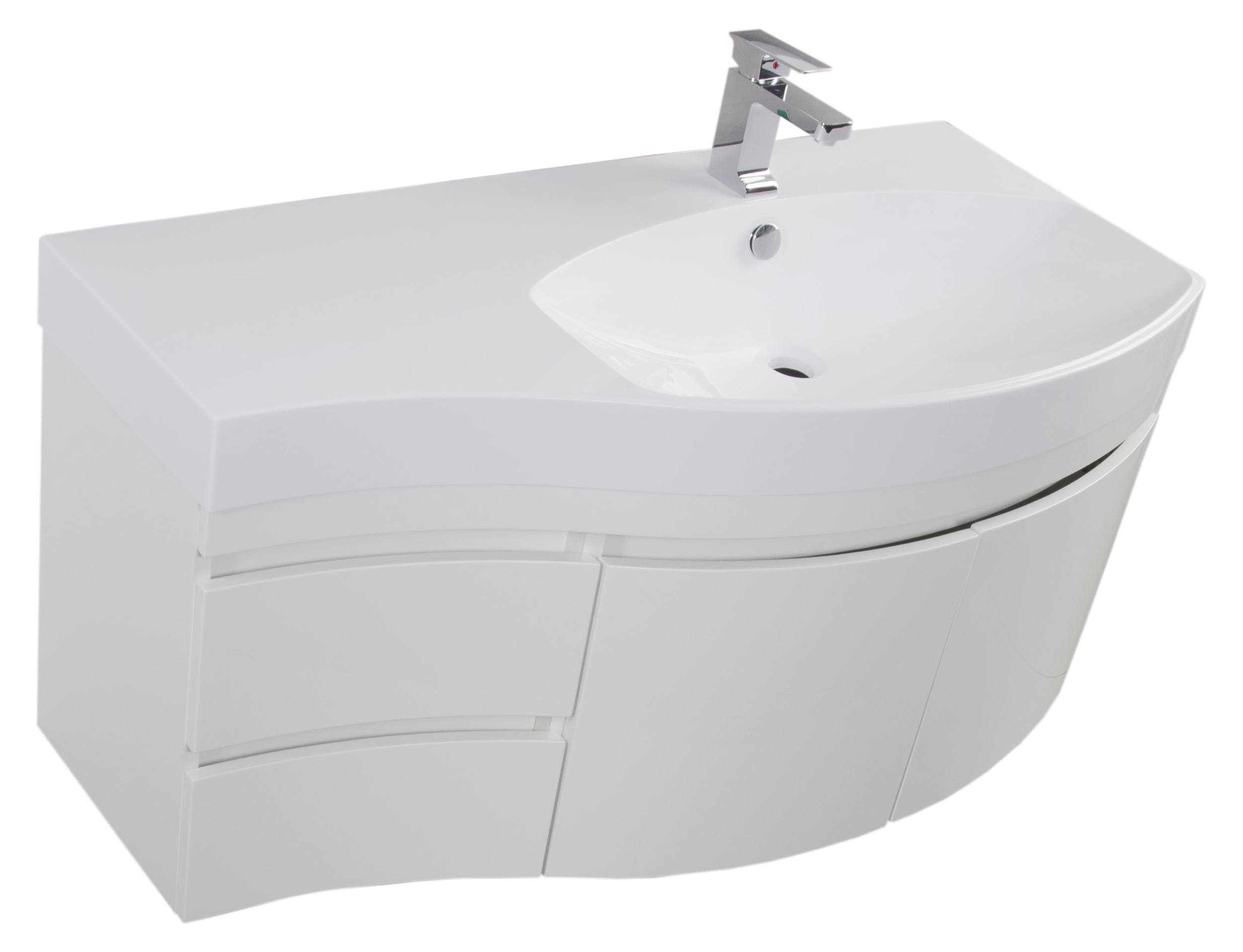 

Aquanet Тумба с раковиной Aquanet Опера 2-115 белая R