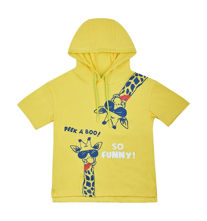 

Футболка детская Kari Kids SS24C64701024, желтый, 104, 229035