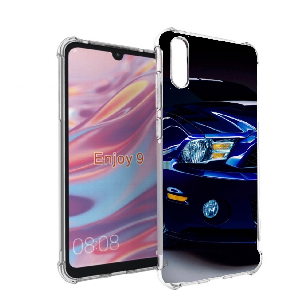 

Чехол бампер MyPads Синяя-машина для Huawei Enjoy 9, Прозрачный, Tocco