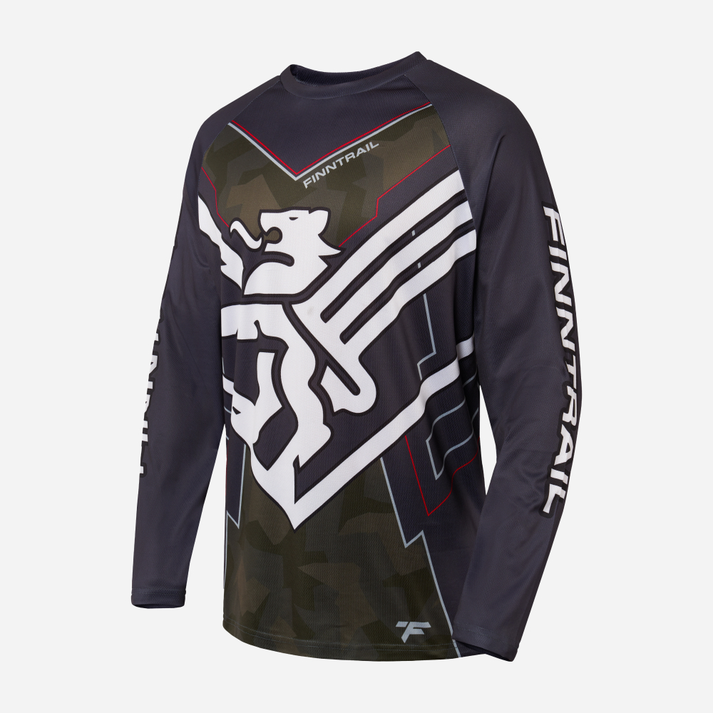 

Джерси FINNTRAIL Jersey, серо-зеленый (XS), Зеленый;серый, JERSEY