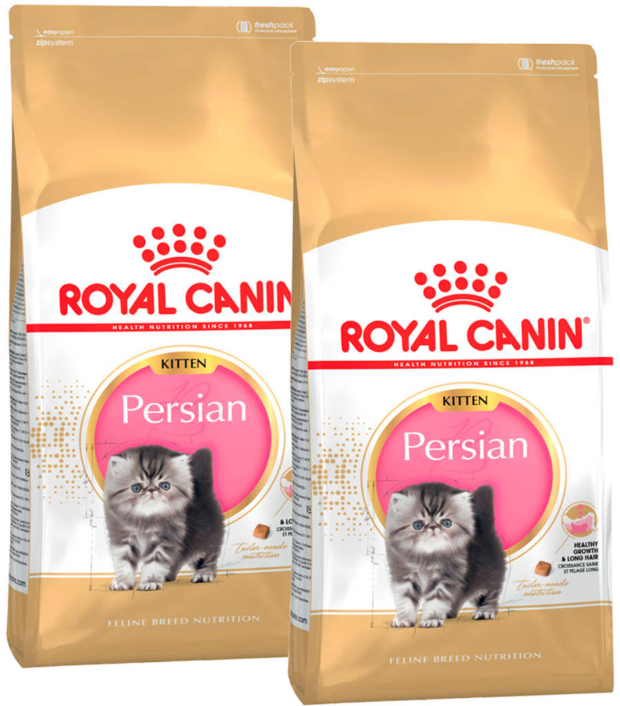 фото Сухой корм для котят royal canin persian kitten 32 для персидских, 2шт по 2кг
