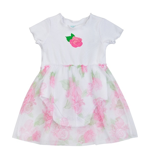 

Платье детское Kari Baby SS24B23801206, белый, 80, 229075