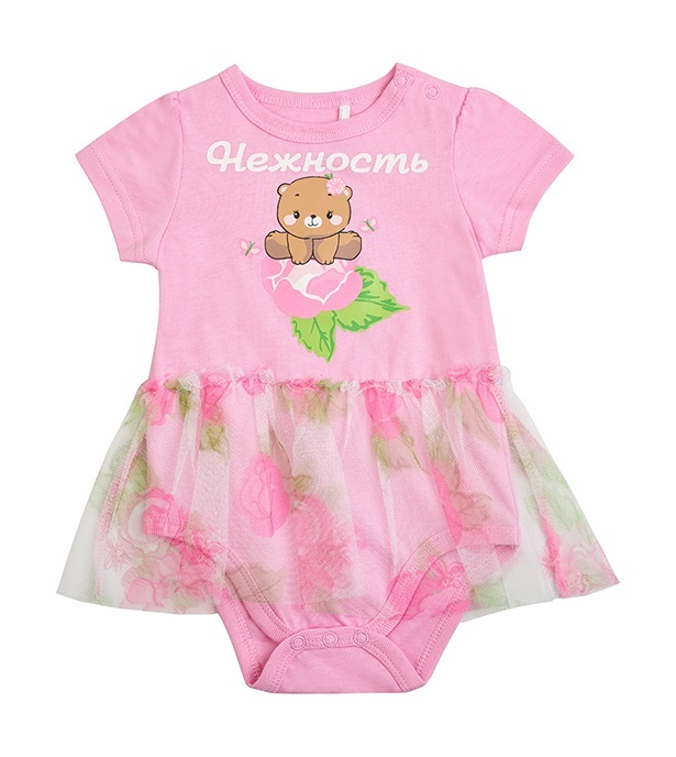 

Платье детское Kari Baby SS24B24201206, розовый, 62, 229076