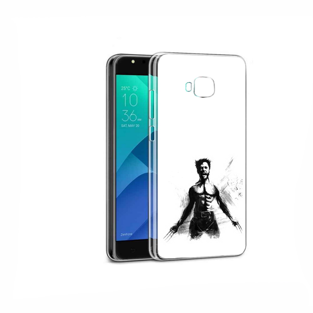 

Чехол MyPads Tocco для Asus ZenFone 4 Selfie росомаха, Прозрачный, Tocco