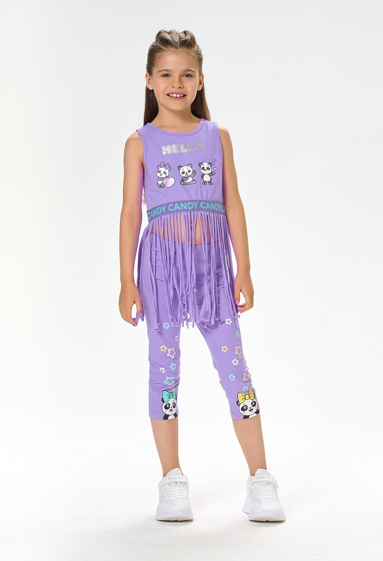 

Футболка детская Kari Kids SS24C22531016, фиолетовый, 110, 229099