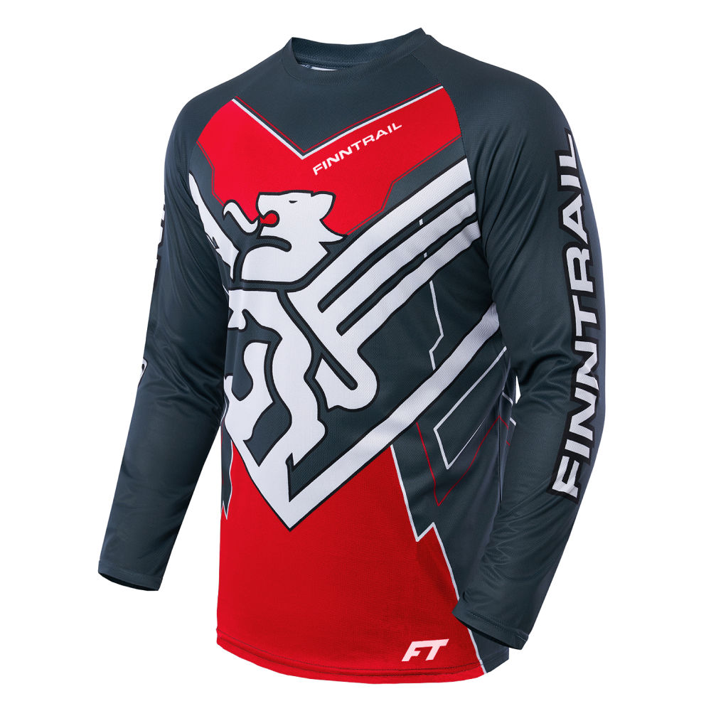 

Джерси FINNTRAIL Jersey, красный (XL), Красный;серый, JERSEY