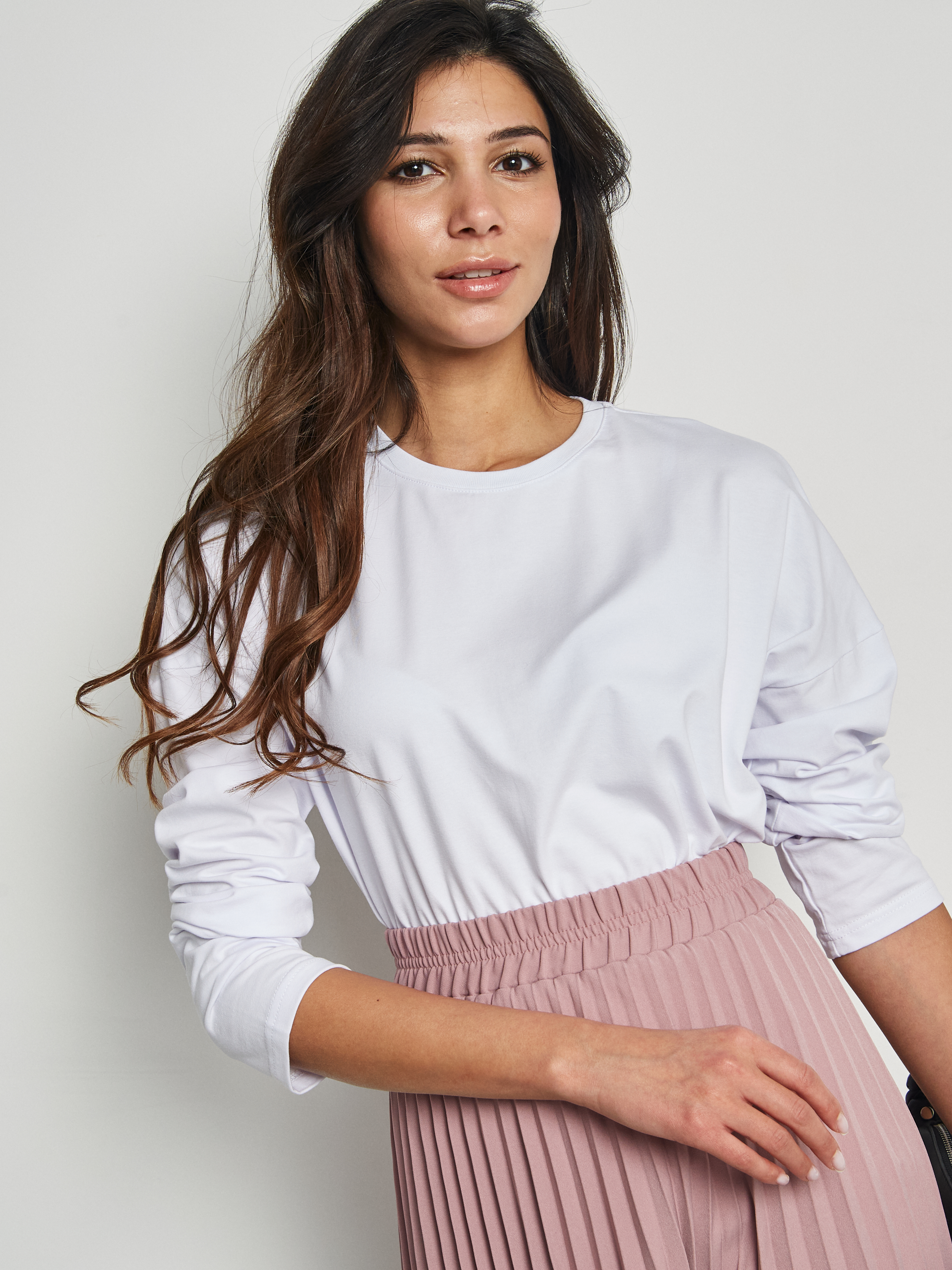 Лонгслив женский Yoxa Vibe базовая белый XS