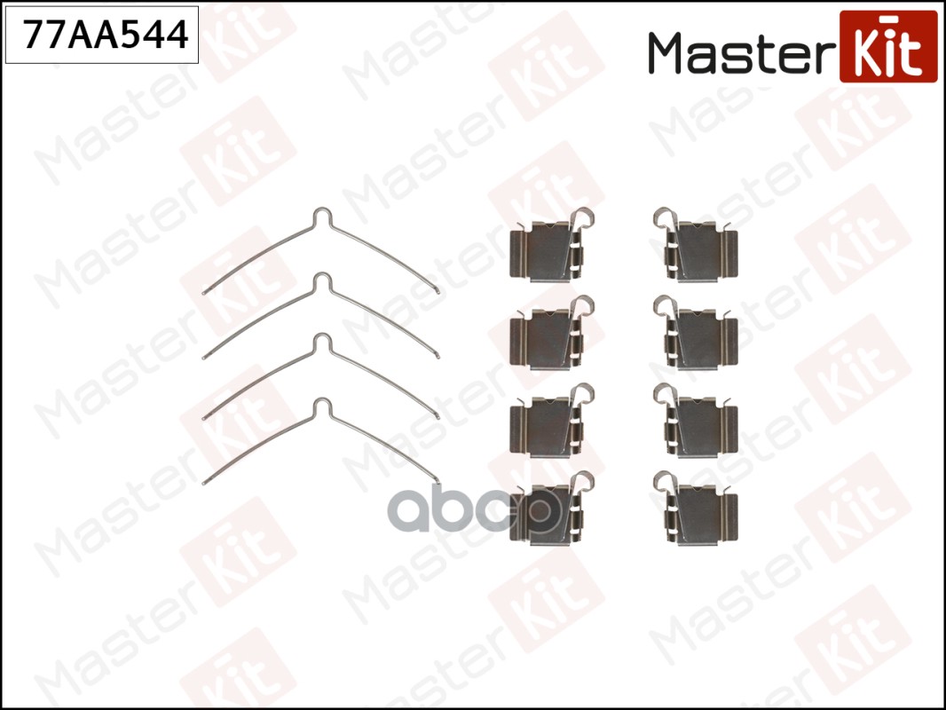 

Комплект Установочный Тормозных Колодок Lexus Gs (Jzs147_) 1993-2004 77aa544 MasterKit арт