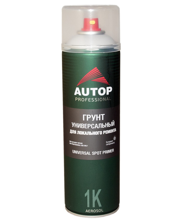

Грунт аэрозоль черный 650 мм AUTOP Universal Spot Prime №13 для локального ремонта