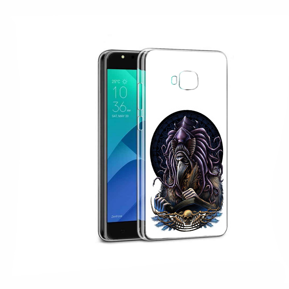 Чехол MyPads Tocco для Asus ZenFone 4 Selfie умный ворон