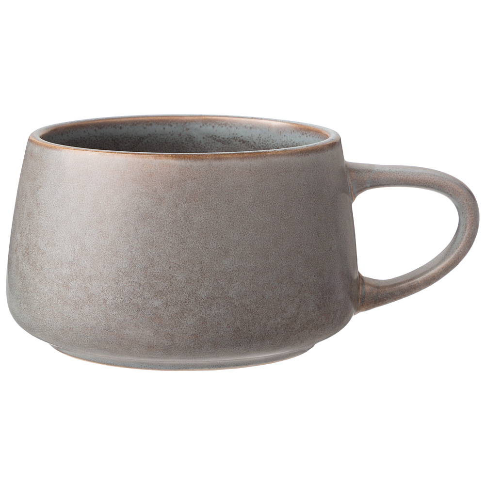 фото Кружка lefard 417 мл "glaze collection" серый меланж 6 штук