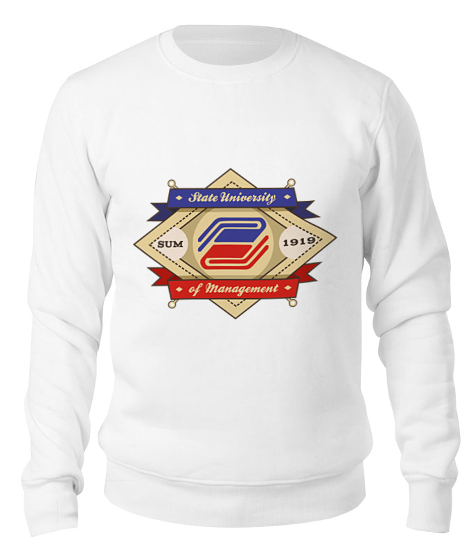 

Свитшот унисекс Printio Гуу белый S, Гуу