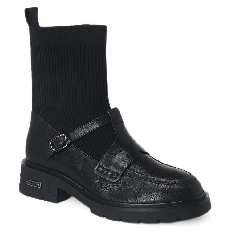 

Полусапоги женские Tendance IGH5509-1 черные 39 EU, Черный, IGH5509-1