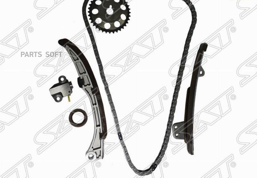 

SAT Комплект цепи ГРМ TOYOTA 1NZ-FE/1NZ-FXE 04-