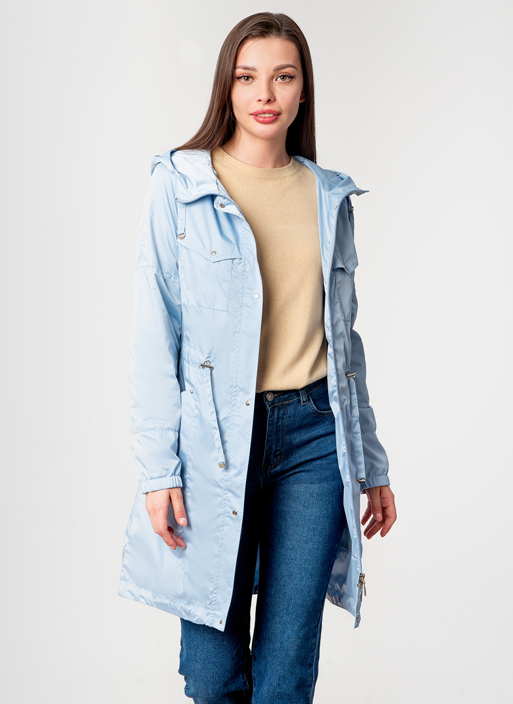 

Плащ женский Каляев 61313 голубой 58 RU, 61313