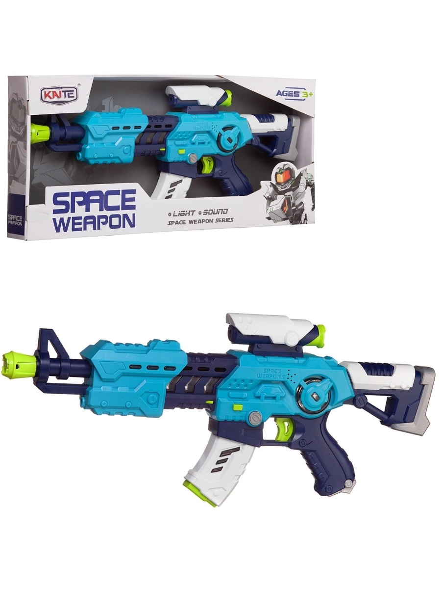 

Бластер JUN Toys Space Weapon со световыми и звуковыми эффектами, 145985-tn