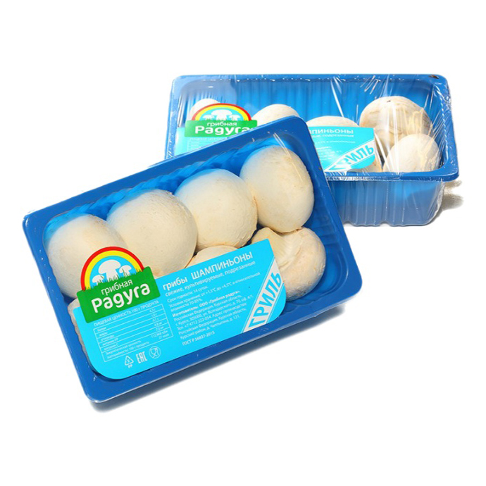 

Шампиньоны свежие Грибная радуга 700 г