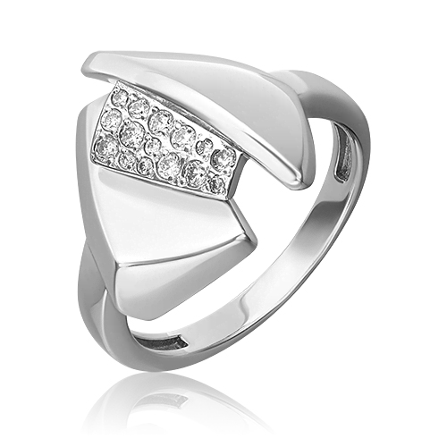 

Кольцо из серебра р. 17,5 PLATINA jewelry 01-5641-00-401-0200, фианит, 01-5641-00-401-0200