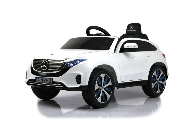 Детский электромобиль RIVERTOYS Mercedes-Benz EQC 400 (HL378) белый