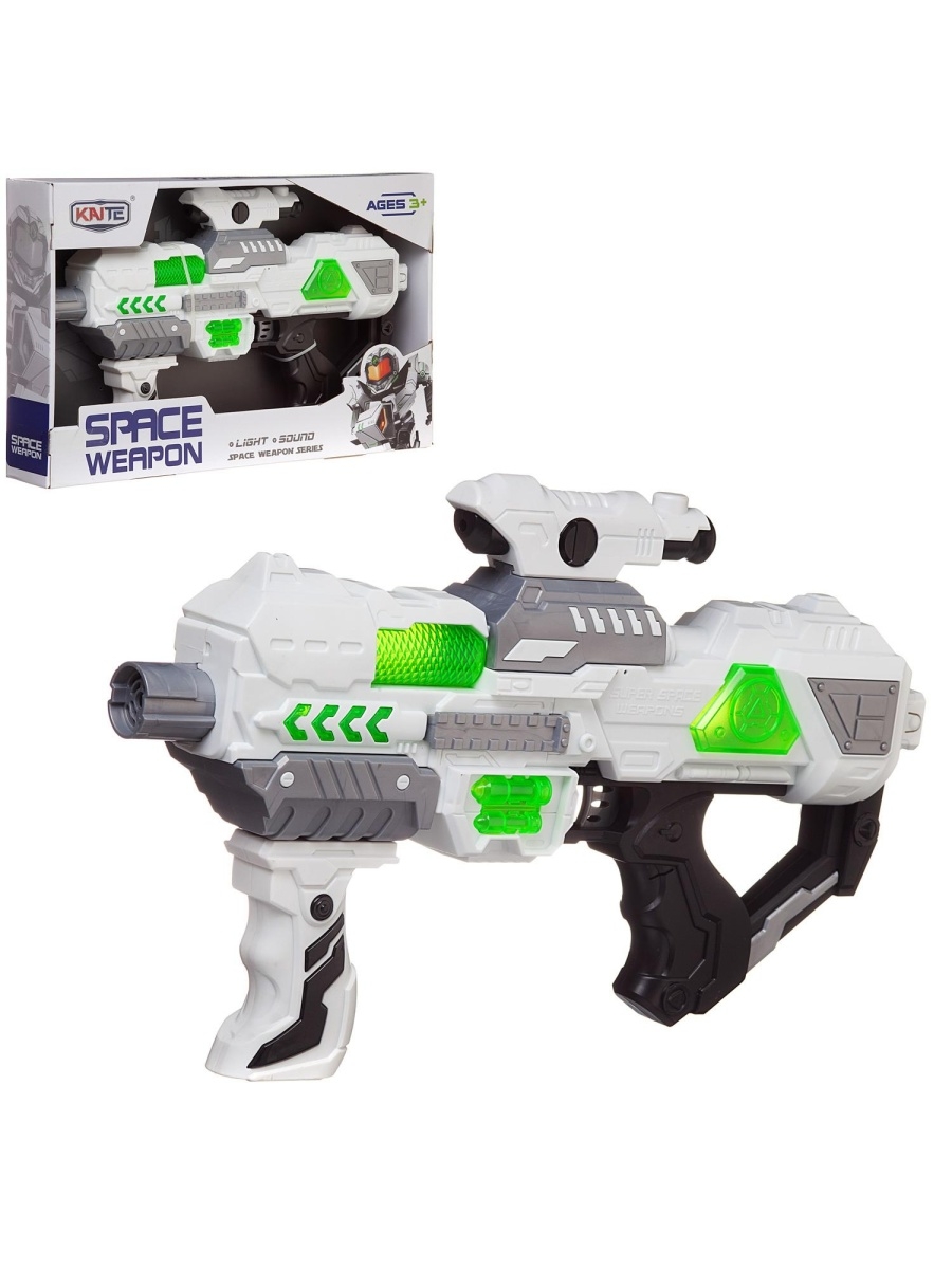 

Бластер JUN Toys Space Weapon со световыми и звуковыми эффектами, 145982-tn