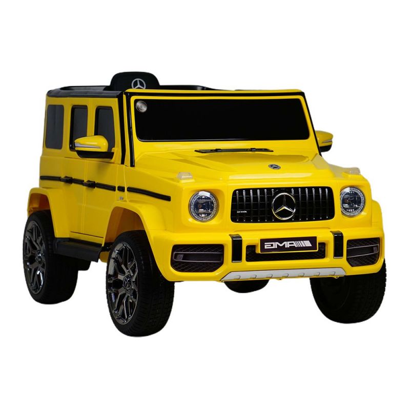 Детский электромобиль RIVERTOYS Mercedes-Benz G63 (T999TT) желтый детский электромобиль rivertoys mercedes benz g63 t999tt глянец