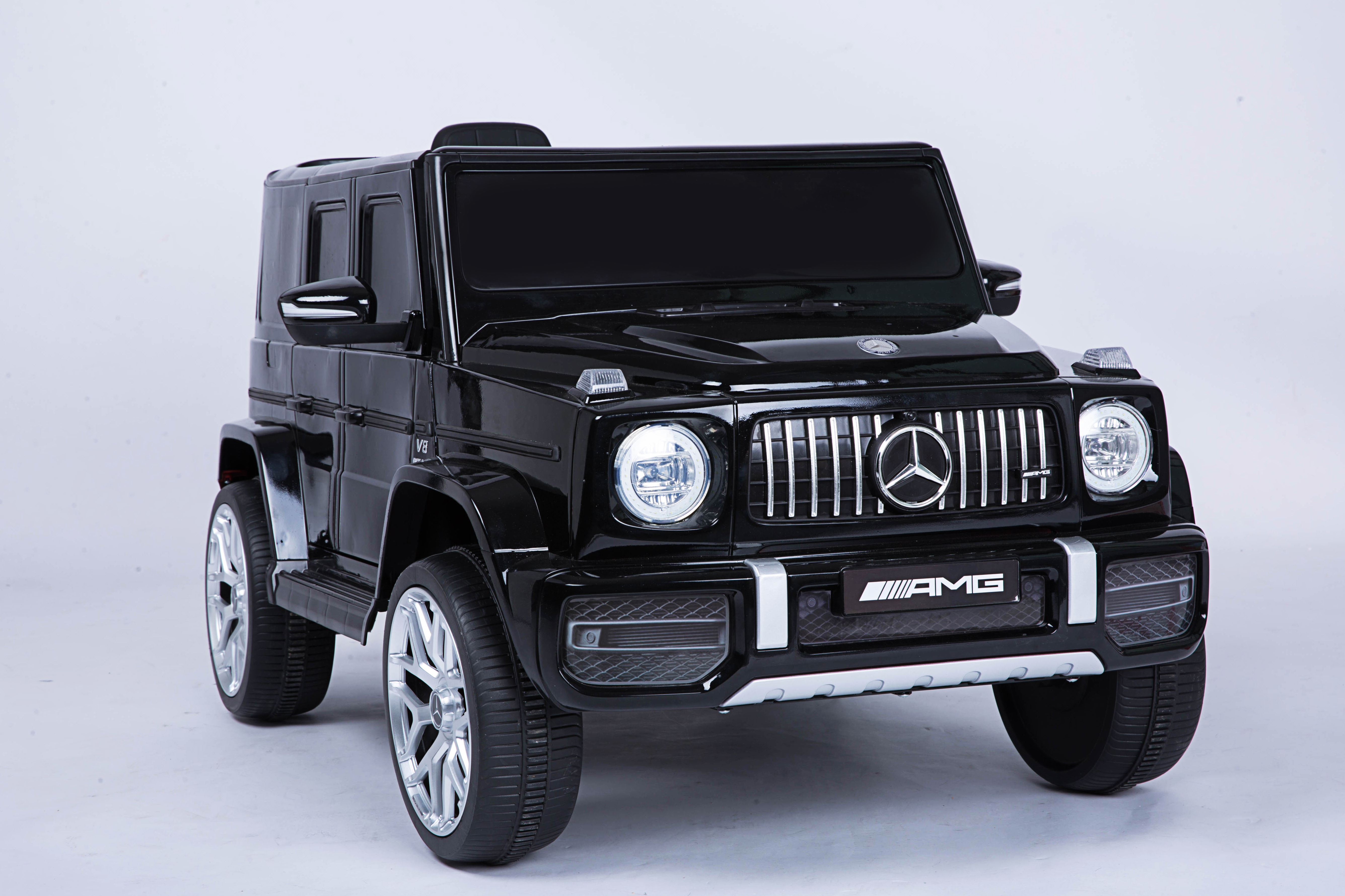 Детский электромобиль RIVERTOYS Mercedes-Benz G63 (T999TT) черный