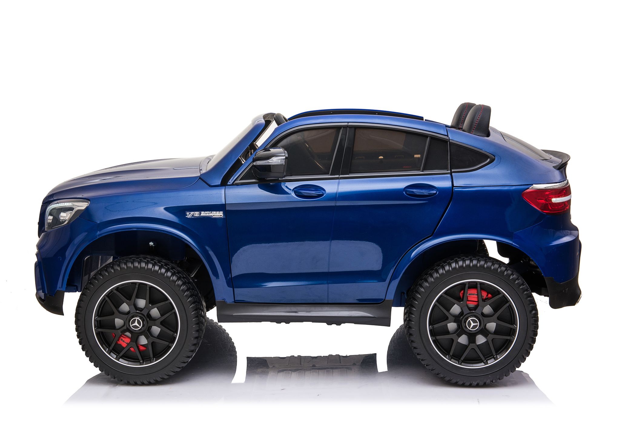 

Детский электромобиль RIVERTOYS Mercedes-Benz GLC63 S 4WD (H111HH) синий глянец
