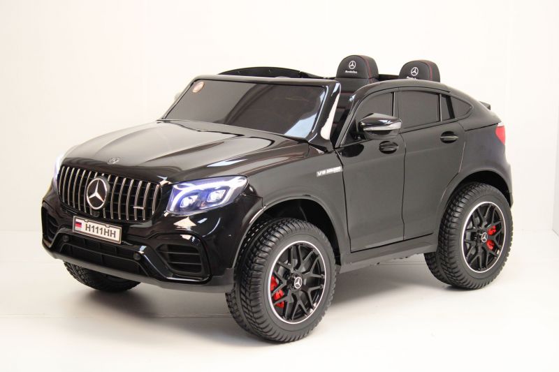 

Детский электромобиль RIVERTOYS Mercedes-Benz GLC63 S 4WD (H111HH) черный глянец
