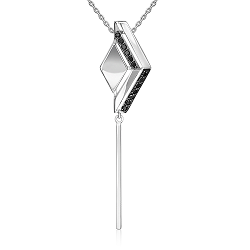 

Бегунок из серебра PLATINA jewelry 03-3394-00-402-0200, фианит, 03-3394-00-402-0200
