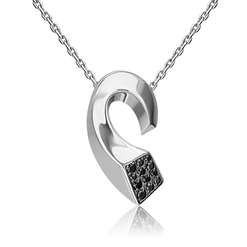 

Бегунок из серебра PLATINA jewelry 03-3401-00-402-0200, фианит, 03-3401-00-402-0200