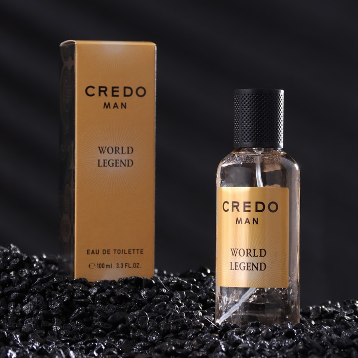 Туалетная вода мужская CREDO MAN World Legend, 100 мл guilty eau de toilette 2021 туалетная вода 90мл