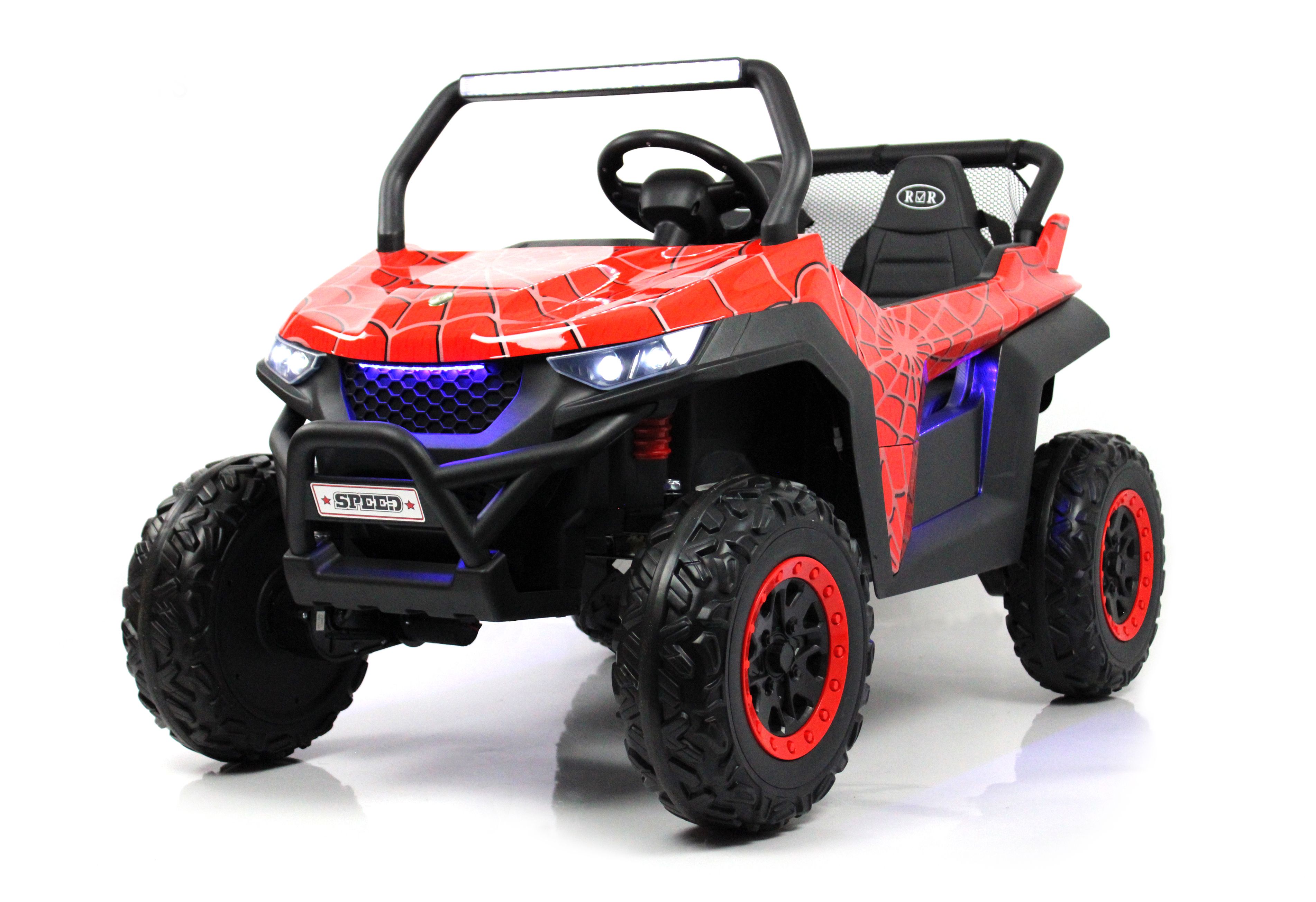 Детский электромобиль T777TT 4WD красный Spider электромобиль rivertoys t777tt 4wd