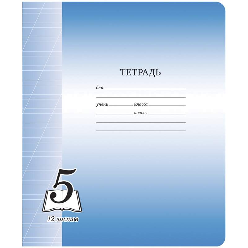 

Тетрадь Artspace 211761, 12 листов, косая линейка, 60 штук