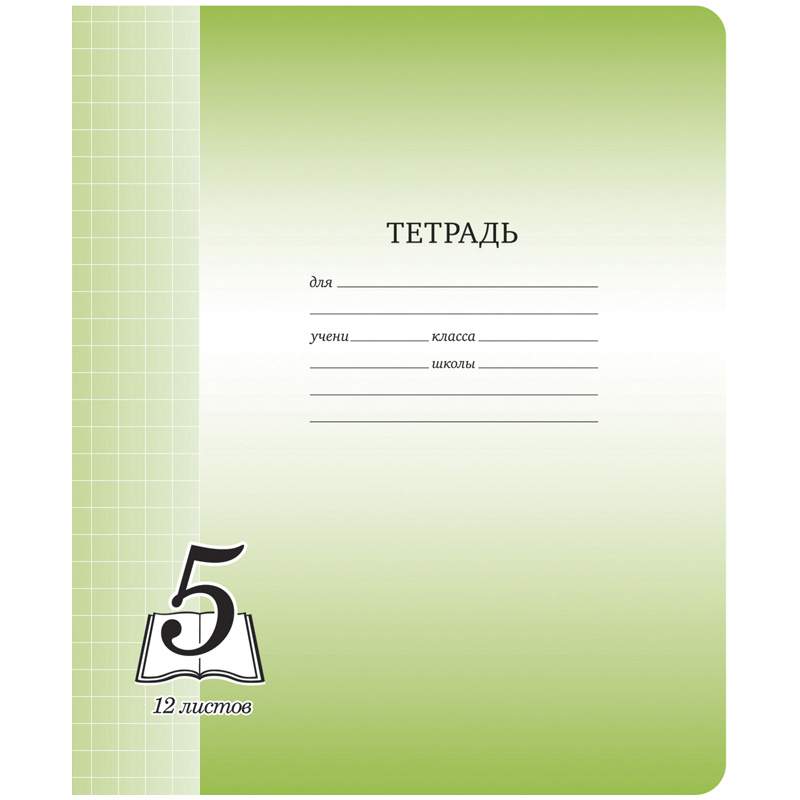 

Тетрадь Artspace 211762, 12 листов, крупная клетка, 60 штук