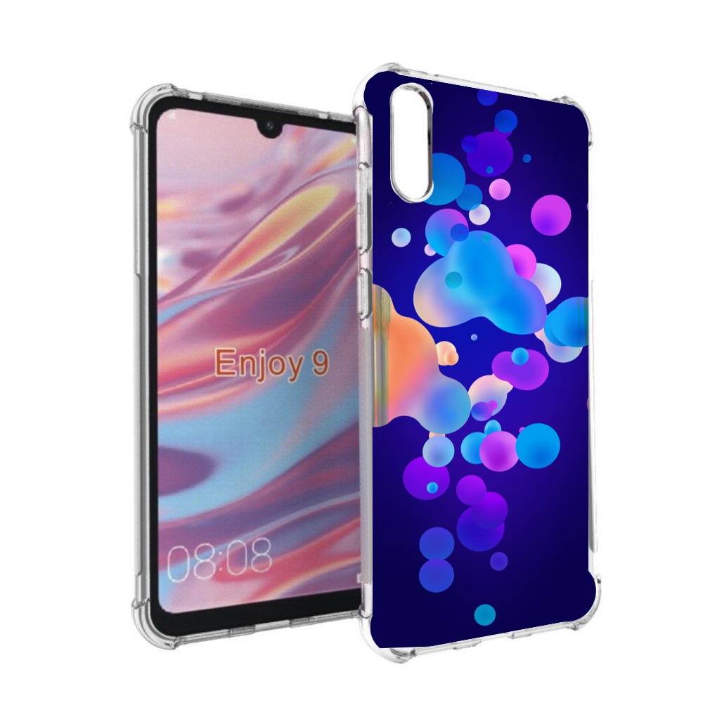 

Чехол бампер MyPads абстрактные-пузырьки для Huawei Enjoy 9, Прозрачный, Tocco