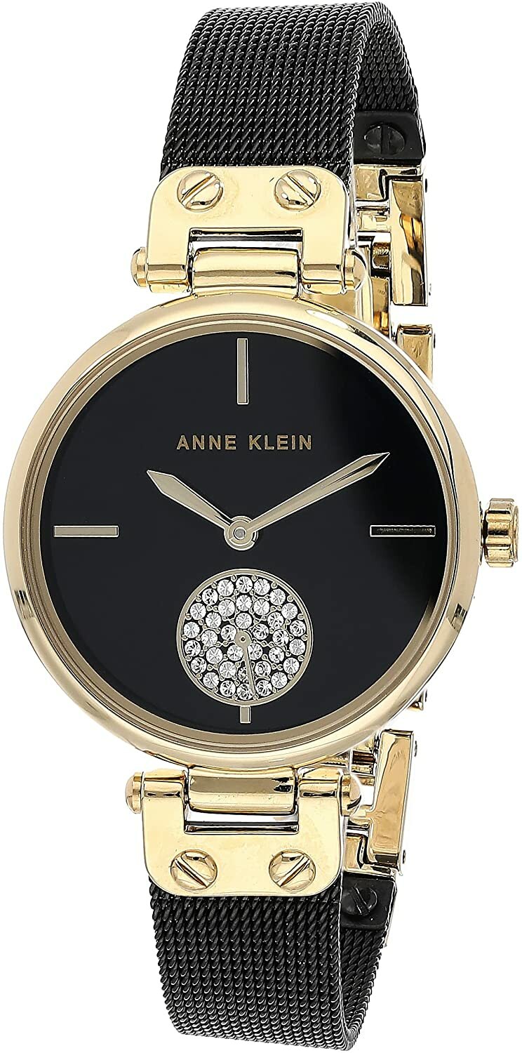 

Наручные часы женские Anne Klein AK/3001BKBK черные, AK/3001BKBK