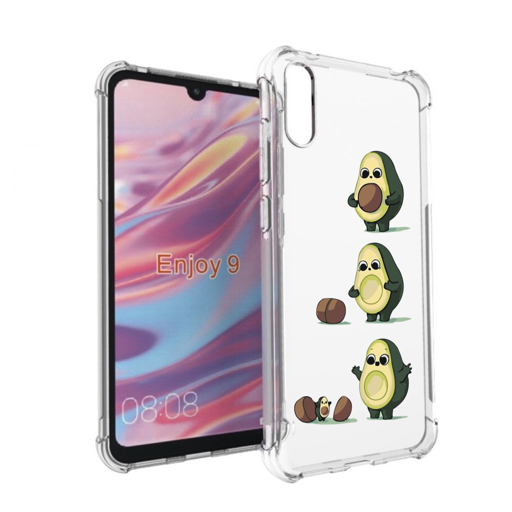 

Чехол бампер MyPads авокадо-с-малышом для Huawei Enjoy 9, Прозрачный, Tocco