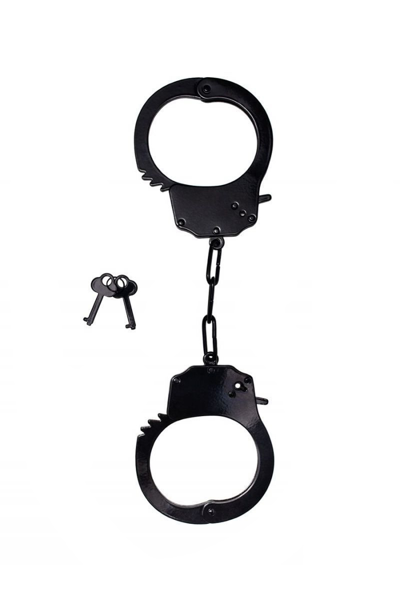 Наручники Le Frivole стальные черные
