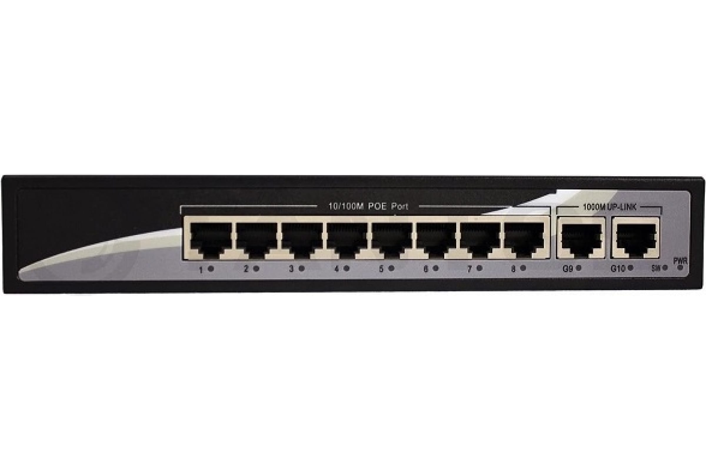 Tantos 10 портовый POE Ethernet коммутатор TSn-8P10V