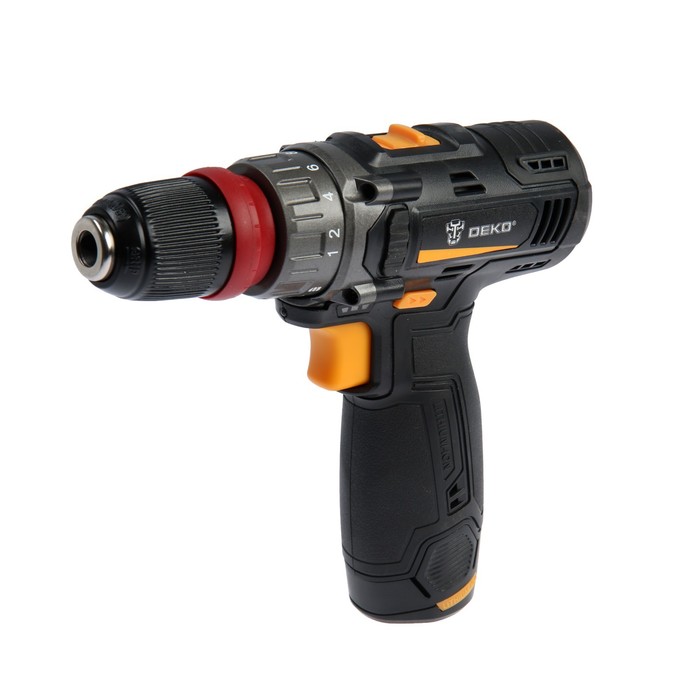 Дрель-шуруповерт DEKO GCD12DU3 съемный патрон 12 В Li-Ion 32 Нм 15 Ач 4001500 обм 300500₽