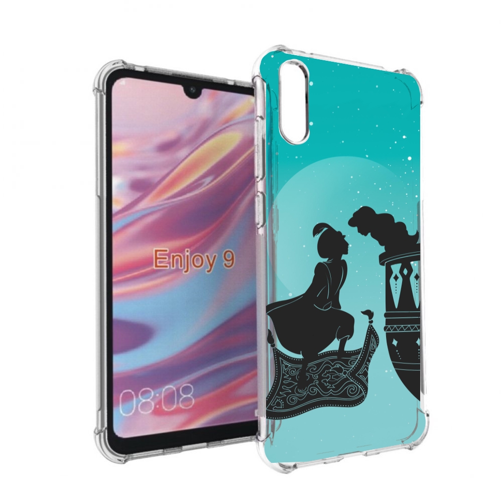 

Чехол бампер MyPads алладин тень для Huawei Enjoy 9, Прозрачный, Tocco