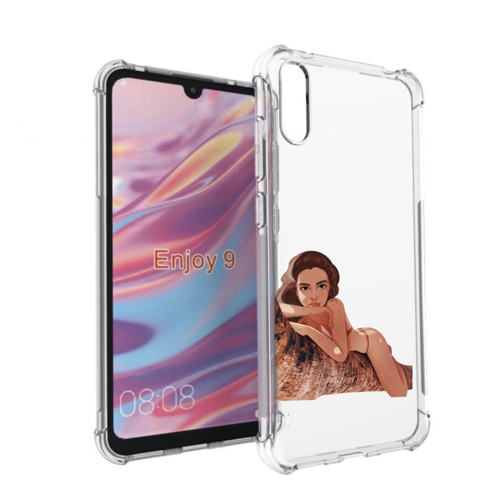 

Чехол бампер MyPads амазонка-на-дереве для Huawei Enjoy 9, Прозрачный, Tocco